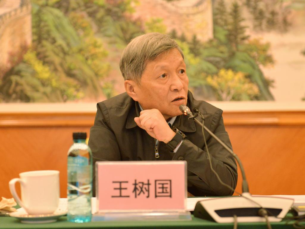 王樹(shù)國(guó)理事長(zhǎng)主持會(huì)議并講話
